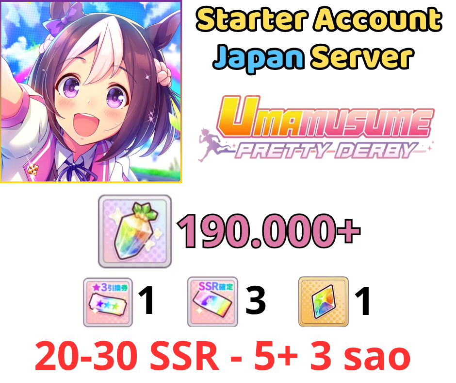 [JP] 190000+ Carats Uma Musume Pretty Derby